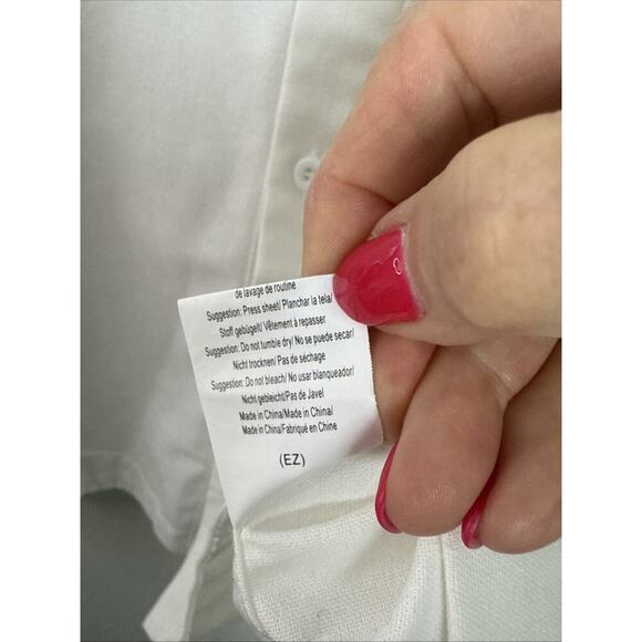 COOFANDY Cuban Men's Short Sleeve Shirt Rayon/ Linen Blend Button Down size XL - Picture 5 of 8